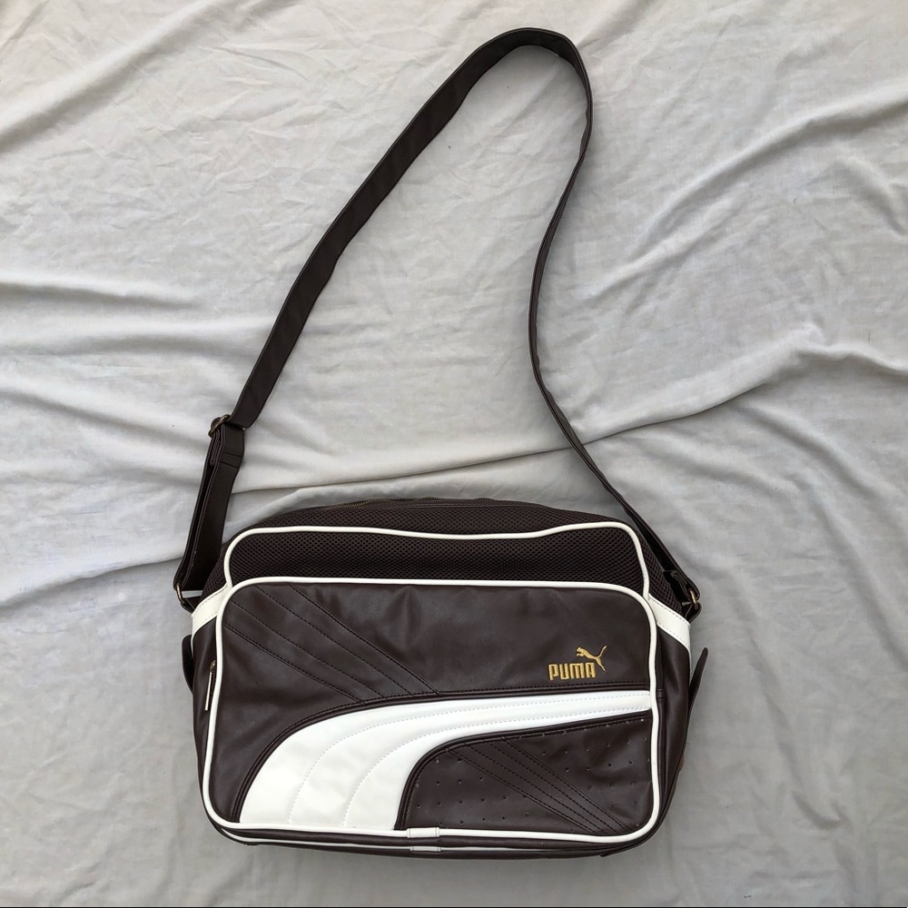 Retro Puma Messenger Shoulder Bag
